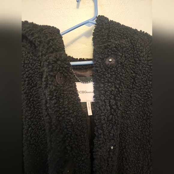 BCBGeneration  Sherpa Button Up Jacket - Picture 2 of 6